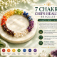 7 Chakra Chips Healing Bracelet