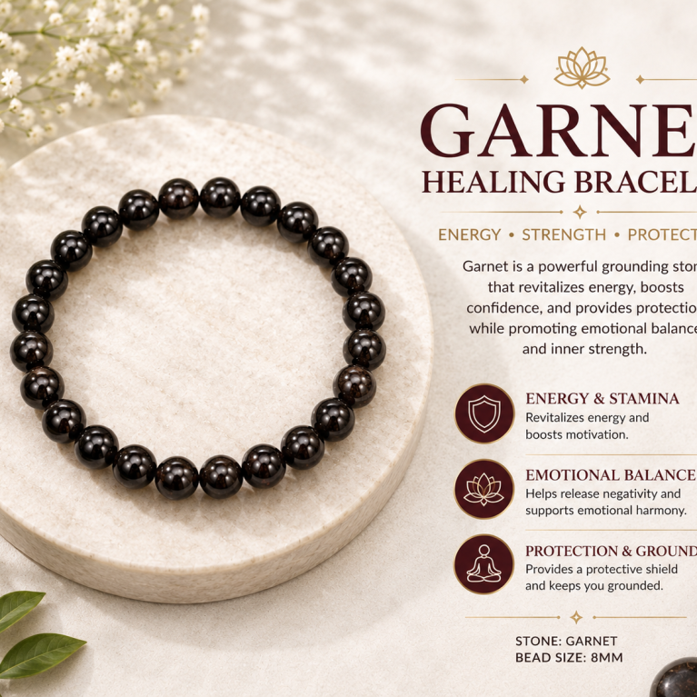 Garnet Healing Bracelet