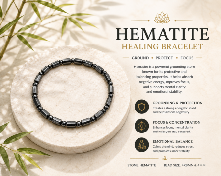 Hematite Healing Bracelet