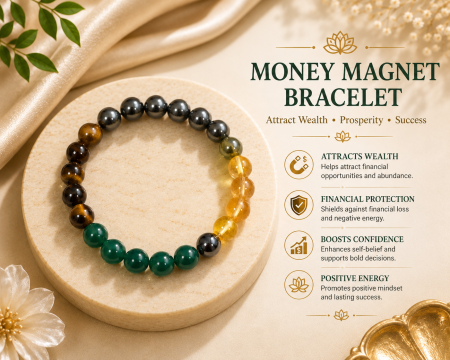 Money Magnet Crystal Bracelet