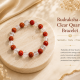 Rudraksha & Clear Quartz Bracelet
