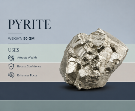 Pyrite Stone Cluster 50 GM
