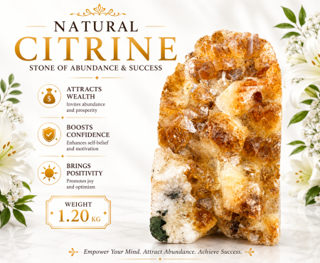 Citrine Geode 1.2 KG