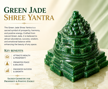 Green Aventurine Shree Yantra