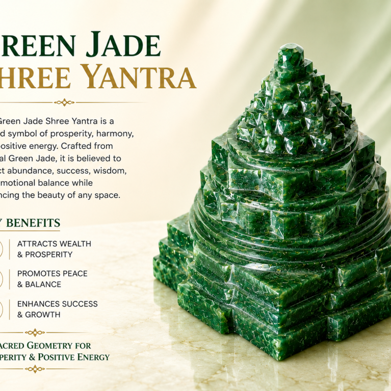 Green Aventurine Shree Yantra
