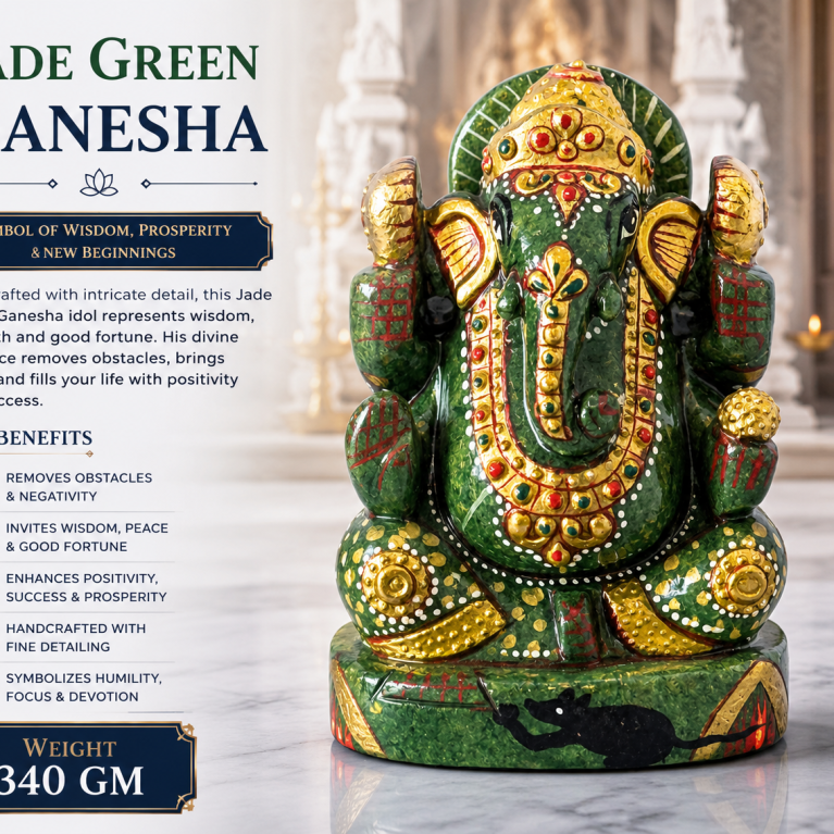 Jade Green Ganesha