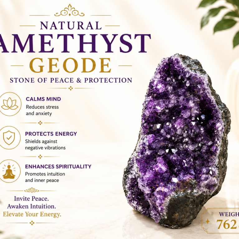 Natural Amethyst Geode 762 GM