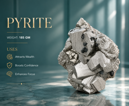 Pyrite Stone 185 GM