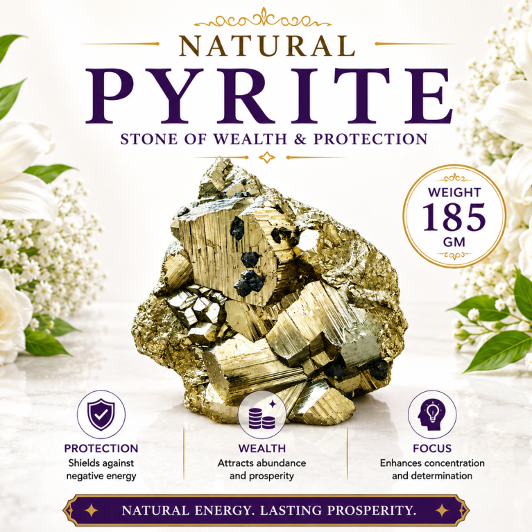 Pyrite Stone 185 GM