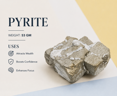Pyrite Stone Cluster 53 GM