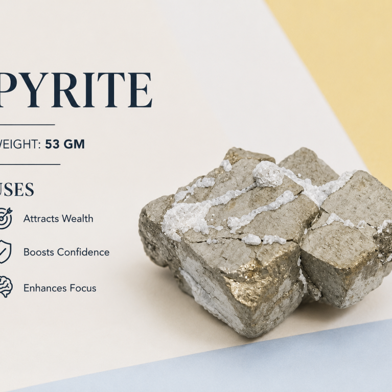 Pyrite Stone Cluster 53 GM