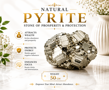 Pyrite Stone Cluster 50 GM