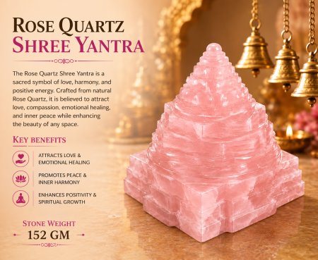 Rose Quartz Shree Yantra