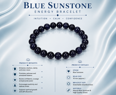Blue Sunstone Bracelet