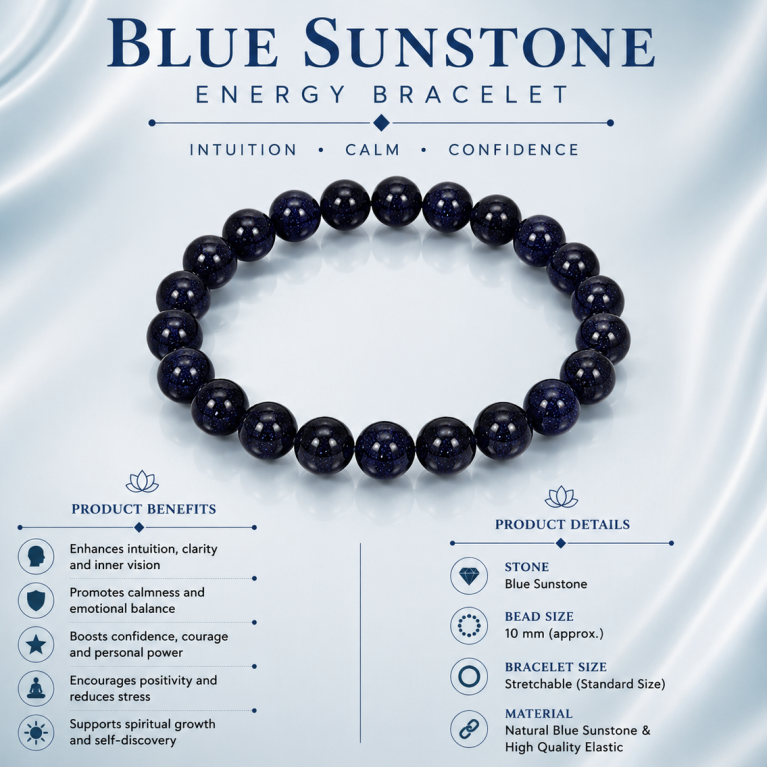 Blue Sunstone Bracelet