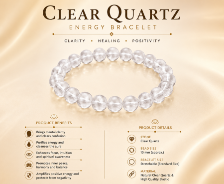 Clear Quartz Bracelet