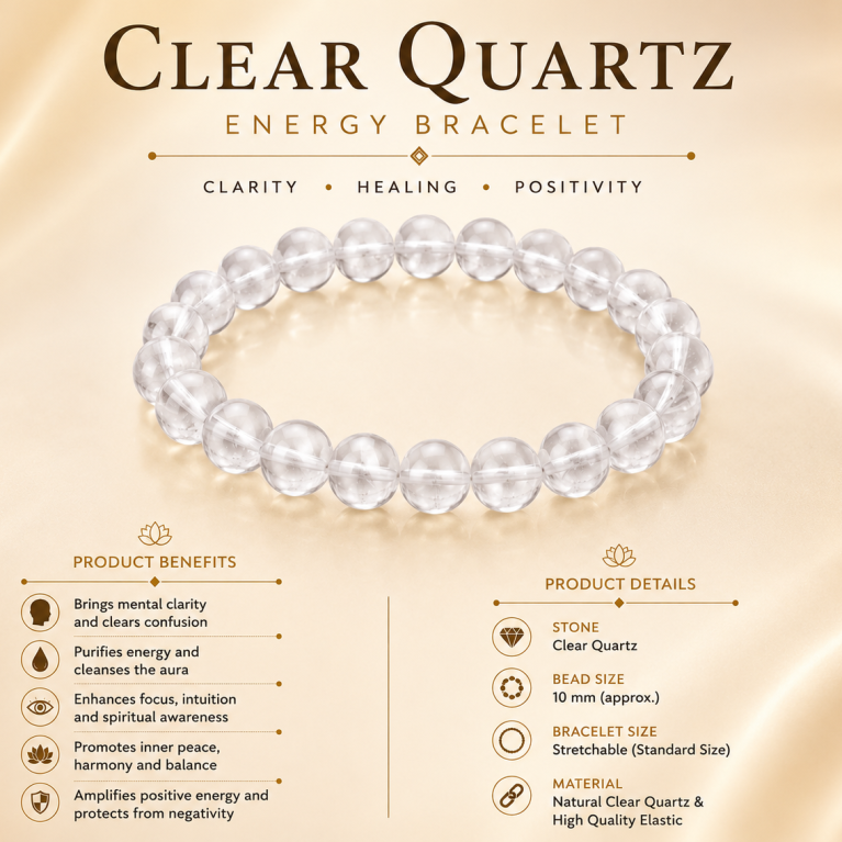 Clear Quartz Bracelet