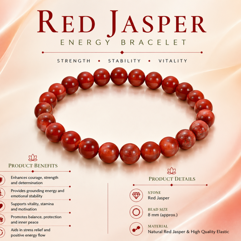 Red Jasper Bracelet