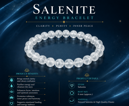 Selenite Bracelet