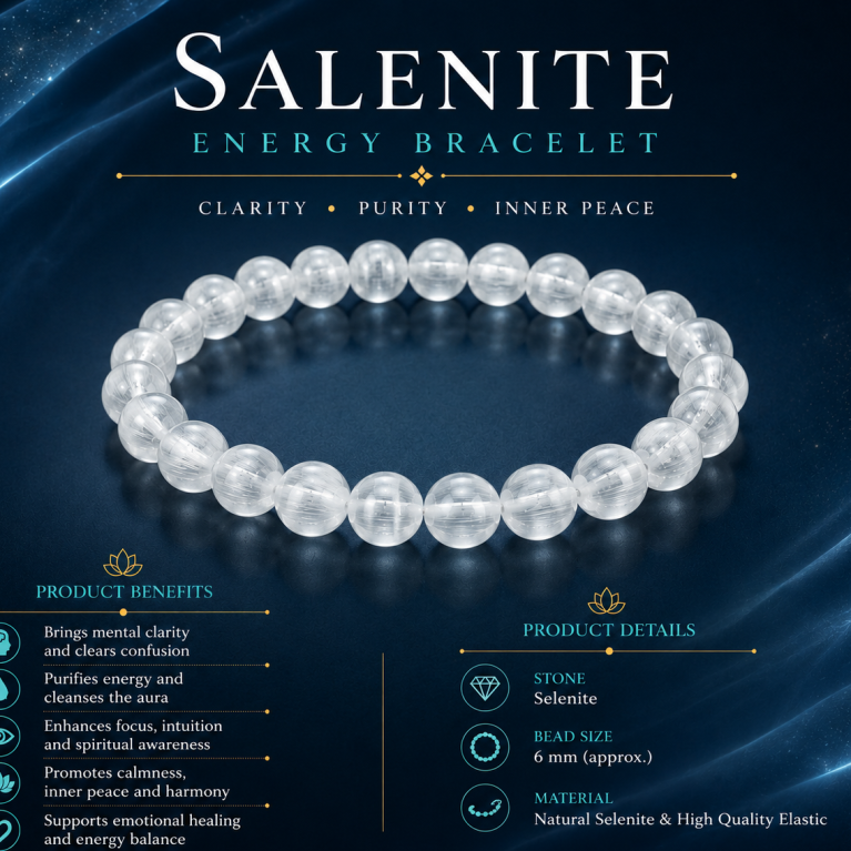 Selenite Bracelet