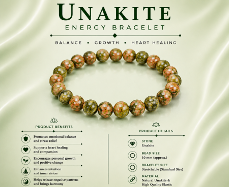 Unakite Bracelet